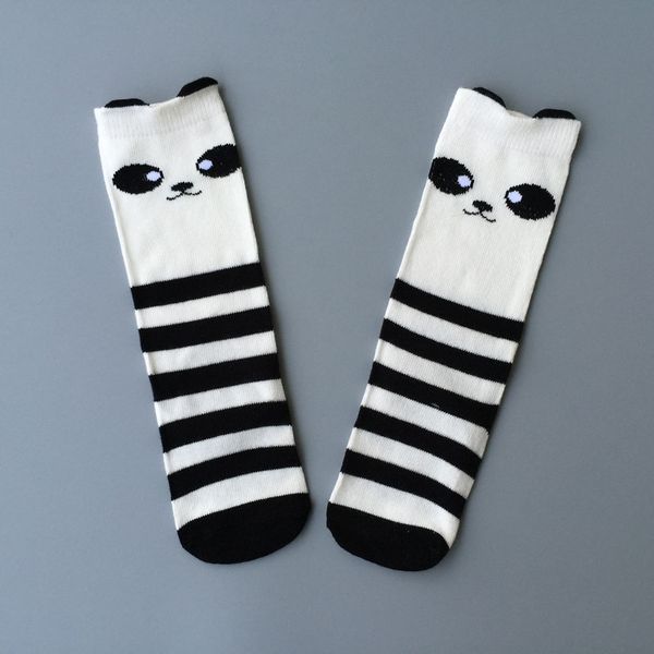 

black mustache cotton socks fashion cute mustache infantil socks kids baby long knee high for children boy, Pink;yellow
