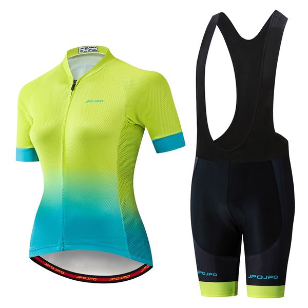 

jpojpo summer women's cycling jersey short sleeve mtb road bike jersey quick dry mtb quick dry bicycle shirts maillot, Black;red