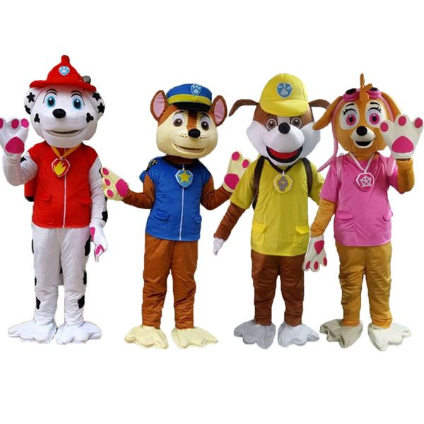 

dog mascot costume halloween christmas dog mascotte anime costumes, Red;yellow