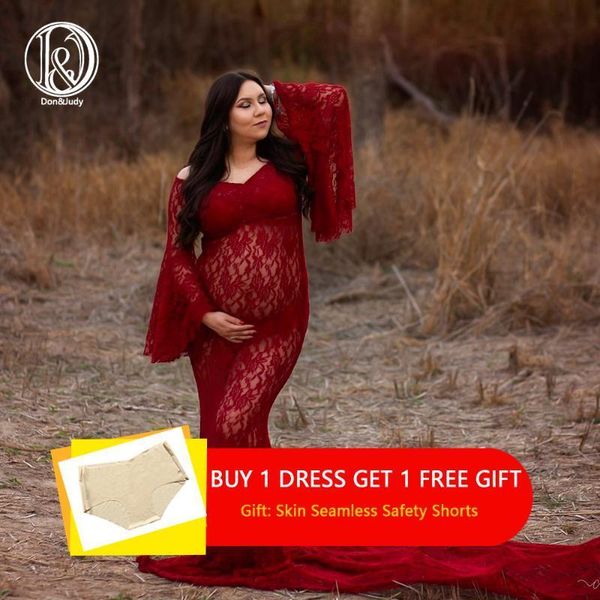 

don&judy new maternity dresses for p shoot lace maxi maternity gown clothes for pregnant women pregnancy dress pgraphy, White