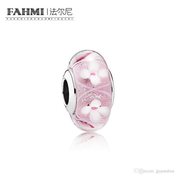 

фахми 100% 925 стерлингового серебра 1: 1 оригинальные стеклянные бусины 791665 аутентичные темперамент моды гламурные ретро свадебные женщи, Black