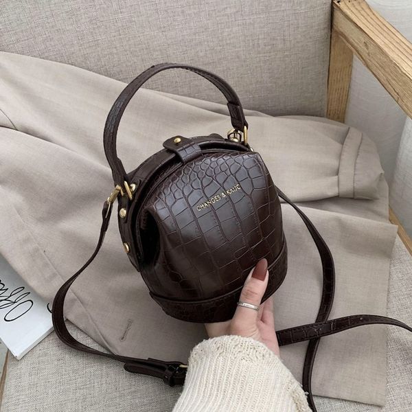 

2020 new crocodile pattern mini bag korean fashion messenger bag handbag shoulder