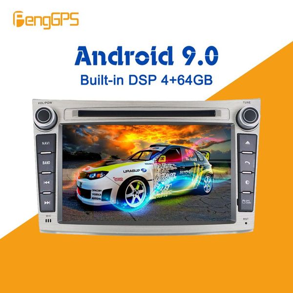 

android 9.0 4+64gb px5 built-in dsp car dvd player multimedia radio for legacy outback 2009-2014 gps navigation radio