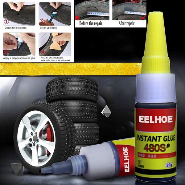 

carprie mighty tire repair glue tyre puncture sealant glue bike car tire repair patch no iyyitaing odor