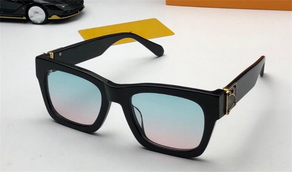 

new simple cat men sunglasses wholesale big design 1244 plate millionaire style pop frame fashion series uv400 eye protection glasses t xpch, White;black