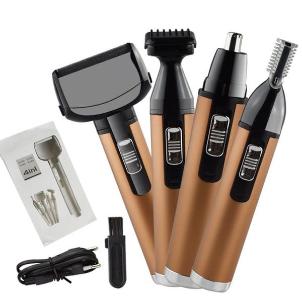 

multifunctional electric men's razor 4 in 1 set nose hair knife shaving nose hair trimmer eyebrows