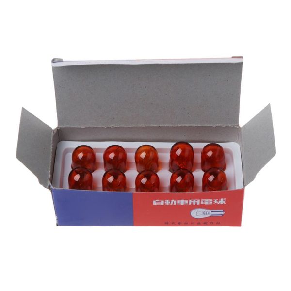 

10pcs dc12v t20 7443 turn signal lights double wire quartz glass sbrake tail lamps