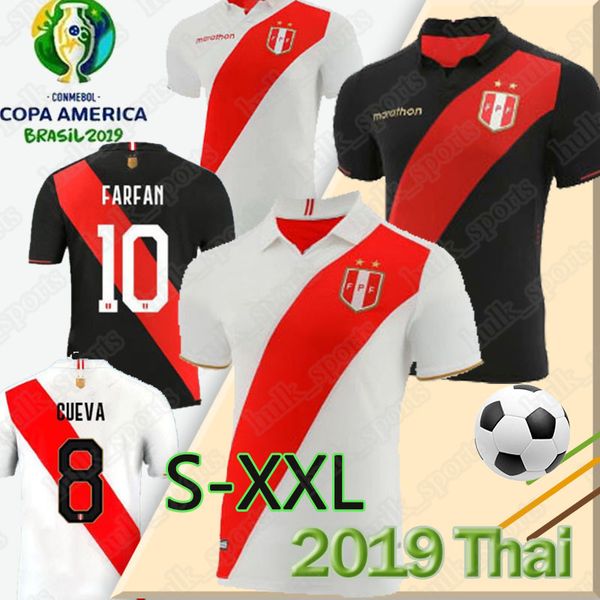 

Thai 2019 peru copa america soccer jersey GUERRERO home away peru camiseta de fútbol CUEVA maillot de foot CARRILLO men top football jersey