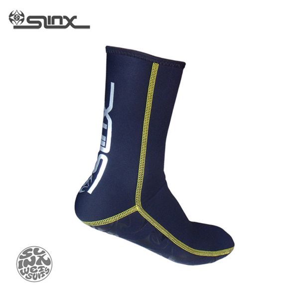 

slinx 3mm neoprene scuba diving socks snorkeling fins swimming socks slip-resistant water sports snorkeling boots