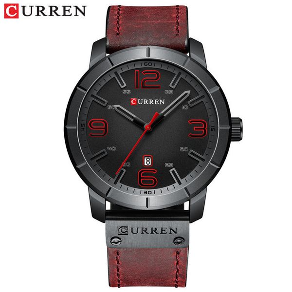 

waterproof tide male wrist watch belt student concise calendar quartz wristwatches mechanical men's sport casual automatic wristwatch m, Slivery;brown
