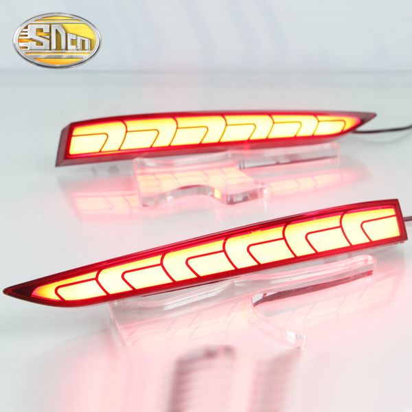 

2pcs led rear fog lamp for accent solaris 2017 2018 2019 bumper light led brake light reflector warning