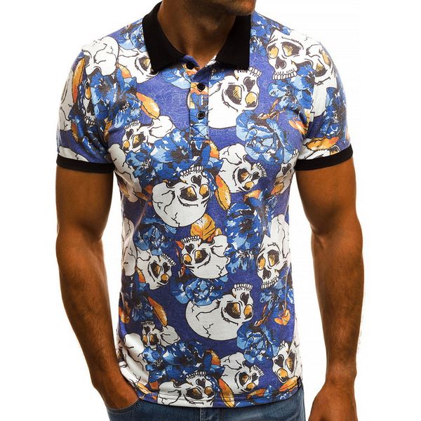 

heflashor polos пункт hombre новая версия для печати мужчины рубашка лето с коротким рукавом рубашки мужские брендовая одежда мужская tee то, White;black