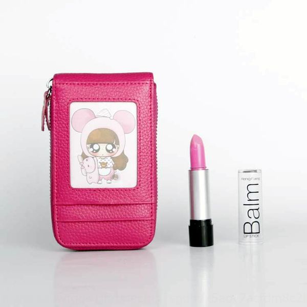 

cowhide cosmetic small portable mini lady korean lipstick storage case case lipstick cigarette box box bag cigarette bag, White