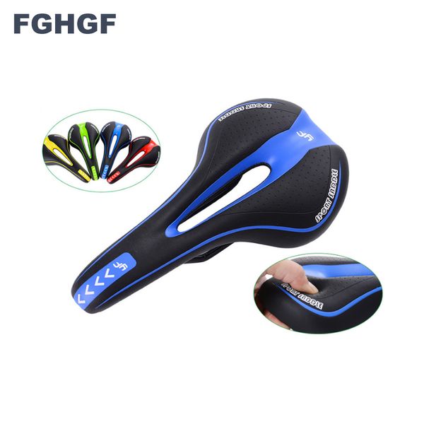 

absorbing hollow bicycle saddle fabric soft seat mtb cycling road mountain bike comfort seat bicycle accessories 40