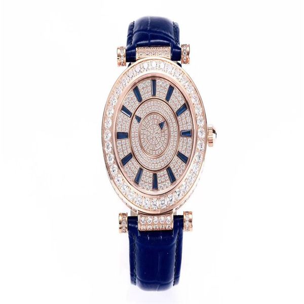 

nr factory crime watch automatic mechanical movement carving automatic 42mm crocodile leather watchband full diamond ladies watch, Slivery;brown