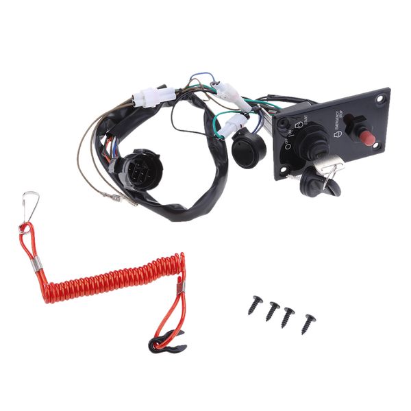 

12v single key switch panel assembly for suzuki outboard yacht 37100-96j14