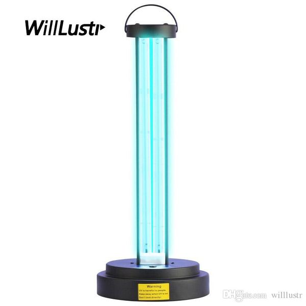 

uvc ozone sterilizing lamp remote control 3-gear timing household hospital school germicidal disinfection ultraviolet lighting