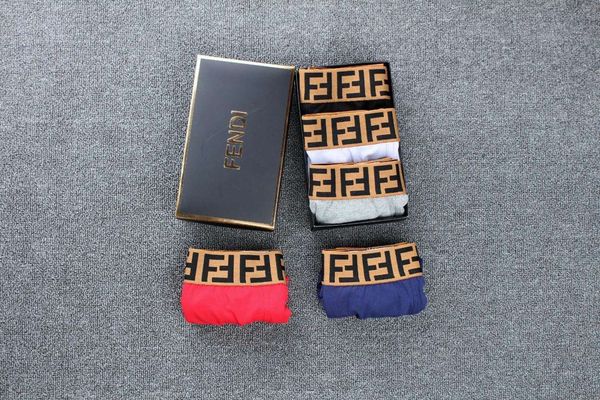 

Мужское нижнее белье мода поддельные Жан деним fendi синий дизайн трусы сексуальные мужские боксеры одежда аксессуары