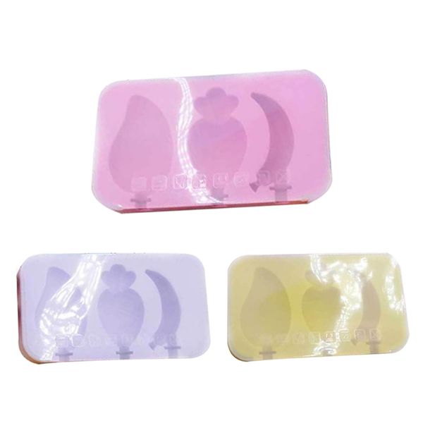 

silicone material cake molds ice cream mold ice cube moulds dessert mould tray for kitchen tools diy banana mango radish