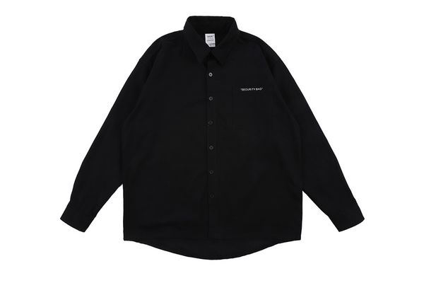 

original brand little boy printed men casual shirts hiphop streetwear oversized men black shirt, White;black