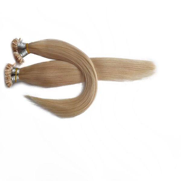

elibess 16'' 18" 20" u tip fusion hair extension 160g more colors option nail u tip hair extensions keratin fusion u tip, Black