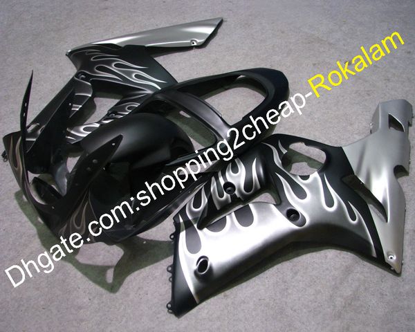 Acessórios para motociclos para CARAÇÃO KAWASAKI 2003 2004 ZX6R ZX 6R 636 Kit de Cowling Body Zx-6R (moldagem por injeção)