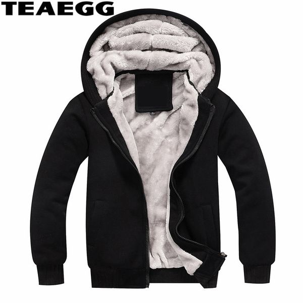 

teaegg thickening winter jacket men cotton blouson homme hiver plus size 4xl black warm winter jackets for men parka homme al353, Tan;black