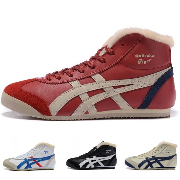 

Asics Onitsuka Тигр Дизайнерская Обувь Мужская Женская Высокая Тепло Спортивная Обувь A