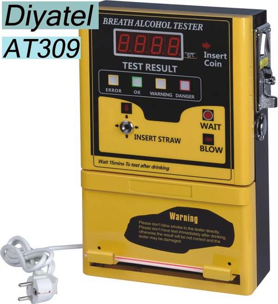 

high technical coin-operated breath alcohol tester for safety with good quality