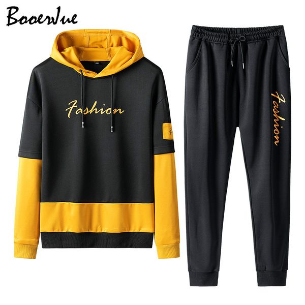 

sweatshirt suit men jogger suits 2 piece winter pant suit men fashions tracksuit women sweat jacket+pants casual hoodie sets, Gray