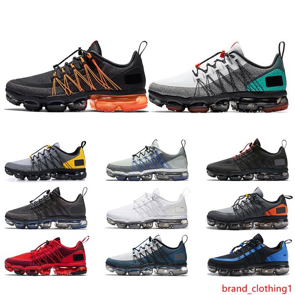 

2020 new run utility men running shoes triple black white urban bounce grey orange mens trainers sports sneakers size 40-45 wholesale