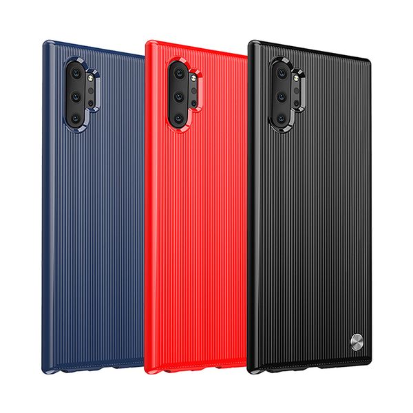 

phone case for iphone 11 pro max xs xr x 8 7 6 samsung galaxy note 9 luxury phone case texture tpu anti-shock