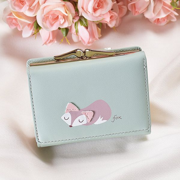 

wallet women leather animal wallets female coin purse short cute wallet flamingo card holder small clutch carteira feminina, Red;black
