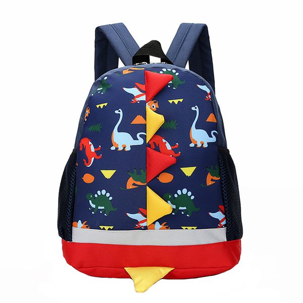 

boys girls student kindergarten zipper canvas breathable rucksack children casual fashion backpack cartoon school bags