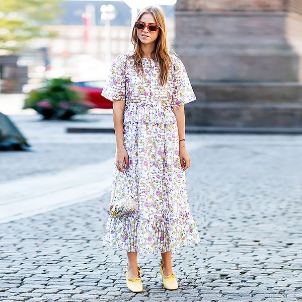 

fashion 2019 designer runway dress women's short sleeve charming floral print mid-calf lace dress, Black;gray