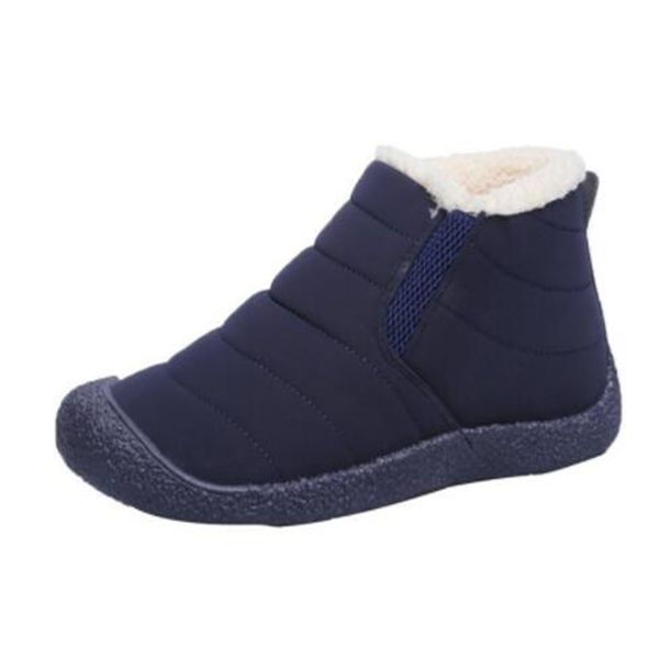 

new women boots comfortable warm lightweight breathable fashion non-slip wear-resistant sneaker design warm women boots, Black