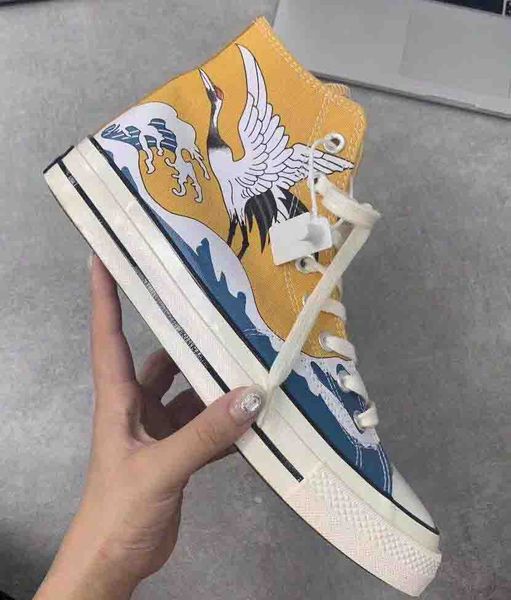 

2019 designer brand chaussures 1970s pride rainbow lightning casual zapatillas women men stonewall riots designer casual sneakers ck01, Black