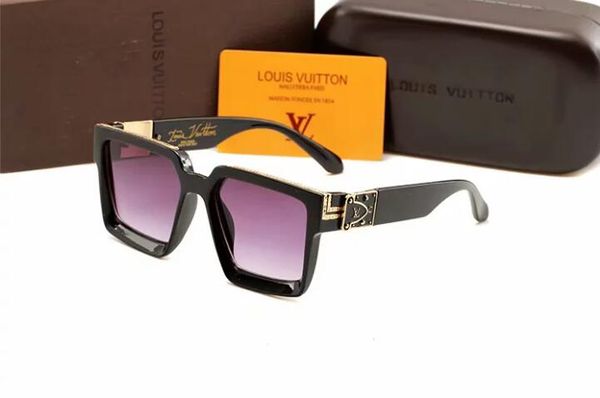 

1pcs classic pilot sunglasses designer brand mens womens sun glasses eyewear gold metal grglass lenses brown cas 3390, White;black