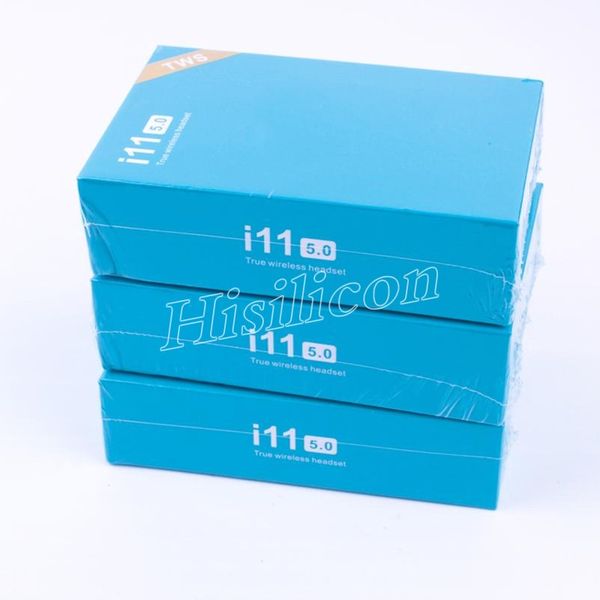 

Retail i11 tw port invi ible wirele earphone bluetooth v5 0 with charging box touch control pop up window headphone for iphone android