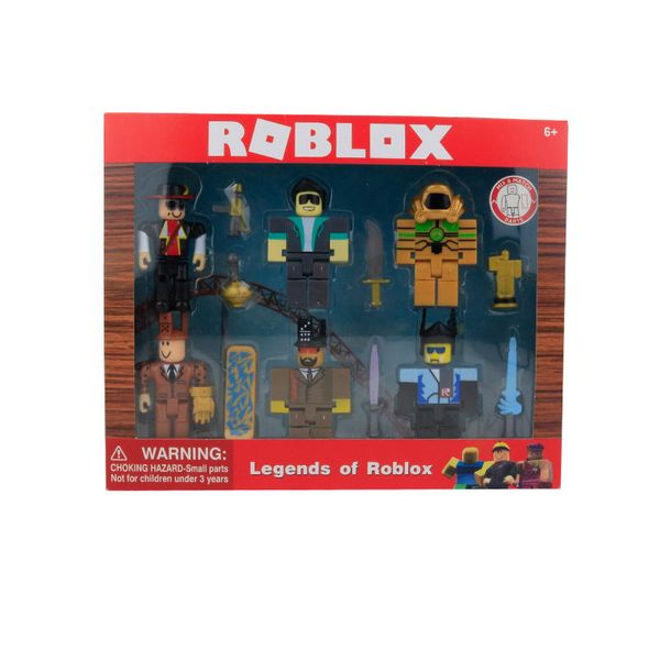 3 Styles Roblox Virtual World Building Block Doll Mermaid - action figures toys 2 styles roblox virtual world roblox building block doll with accessories two color box packaging bag legoset legoss from vipkid