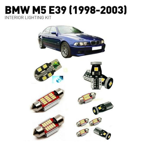 

led interior lights for m5 e39 1998-2003 20pc led lights for cars lighting kit automotive bulbs canbus error free