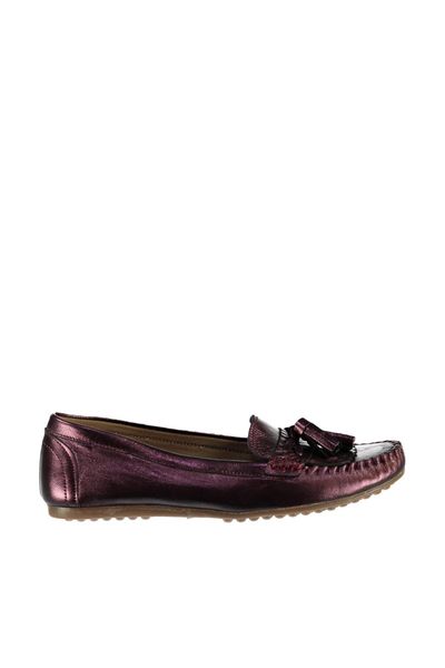 

pearl genuine leather purple women 's shoes 120130001276, Black