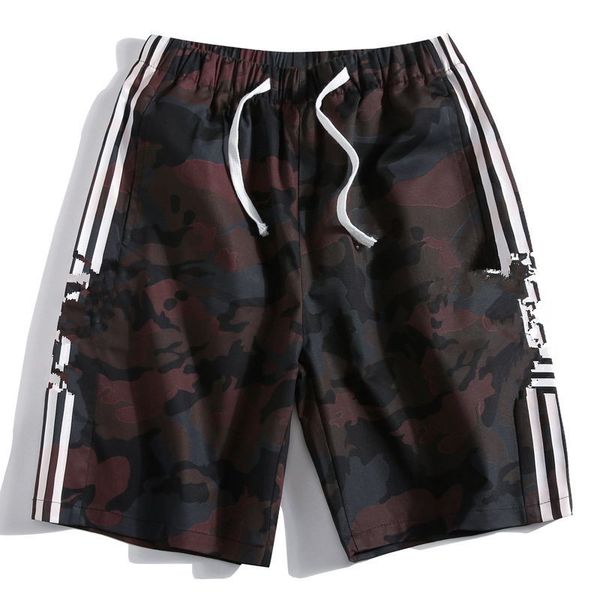 

2020 fashion european and american sports loose shorts summer new men's casual shorts trend designer design men's clothing, White;black