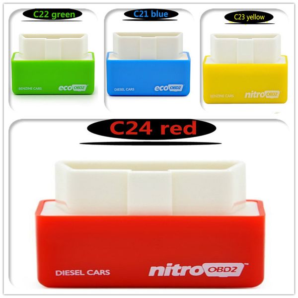 

new chip obd2 tuning box green blue yellow red eco obd 2 economy fuel saver car benzine tools cars fuel auto ecu economi tool