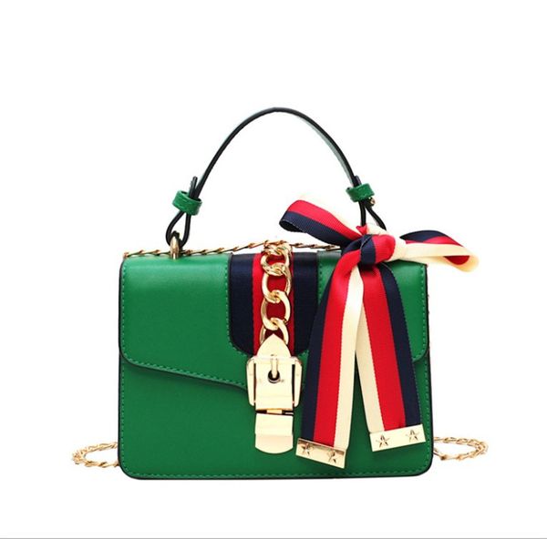 

desinger shoulder bag fashion ribbon handbag ph-cfy2003231*