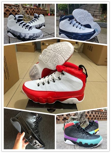 

gym red racer blue citrus 9 ix 9s mens designer outdoor basketball shoes dream it unc bred men sports shoes 7-13