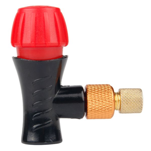 

bicycle air pump head bicycle for co2 bottle schrader presta fast inflatable road mtb mountain bike air inflator accessori