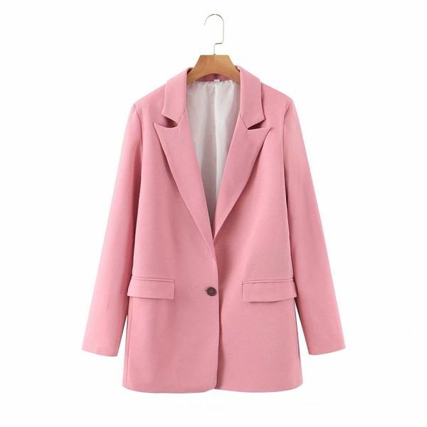 

elegant notched collar blazers 2020 fashion ladies long sleeve casual suits jacket sweet female blazer girls chic, White;black