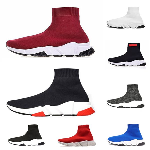 

2019 Новый Роскошный Дизайнер Повседневная Обувь Speed ​​Trainer Мода Лучшее Качество Т