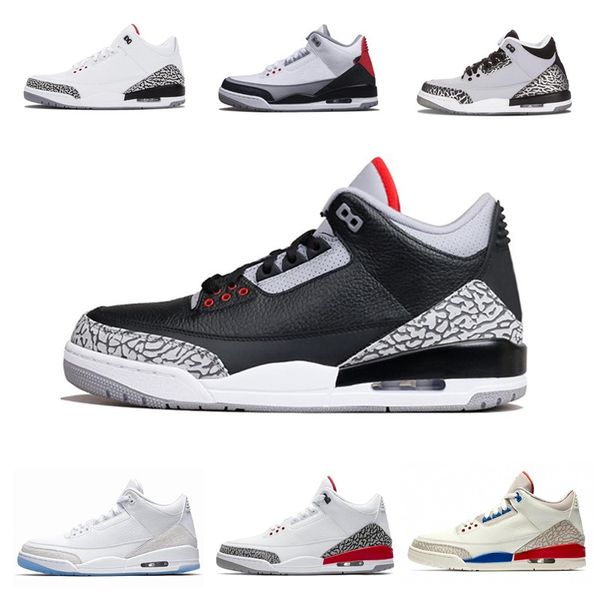 

2019 men's basketball shoes 3s designer women's sports shoes with box 3 sneaker size 7-13